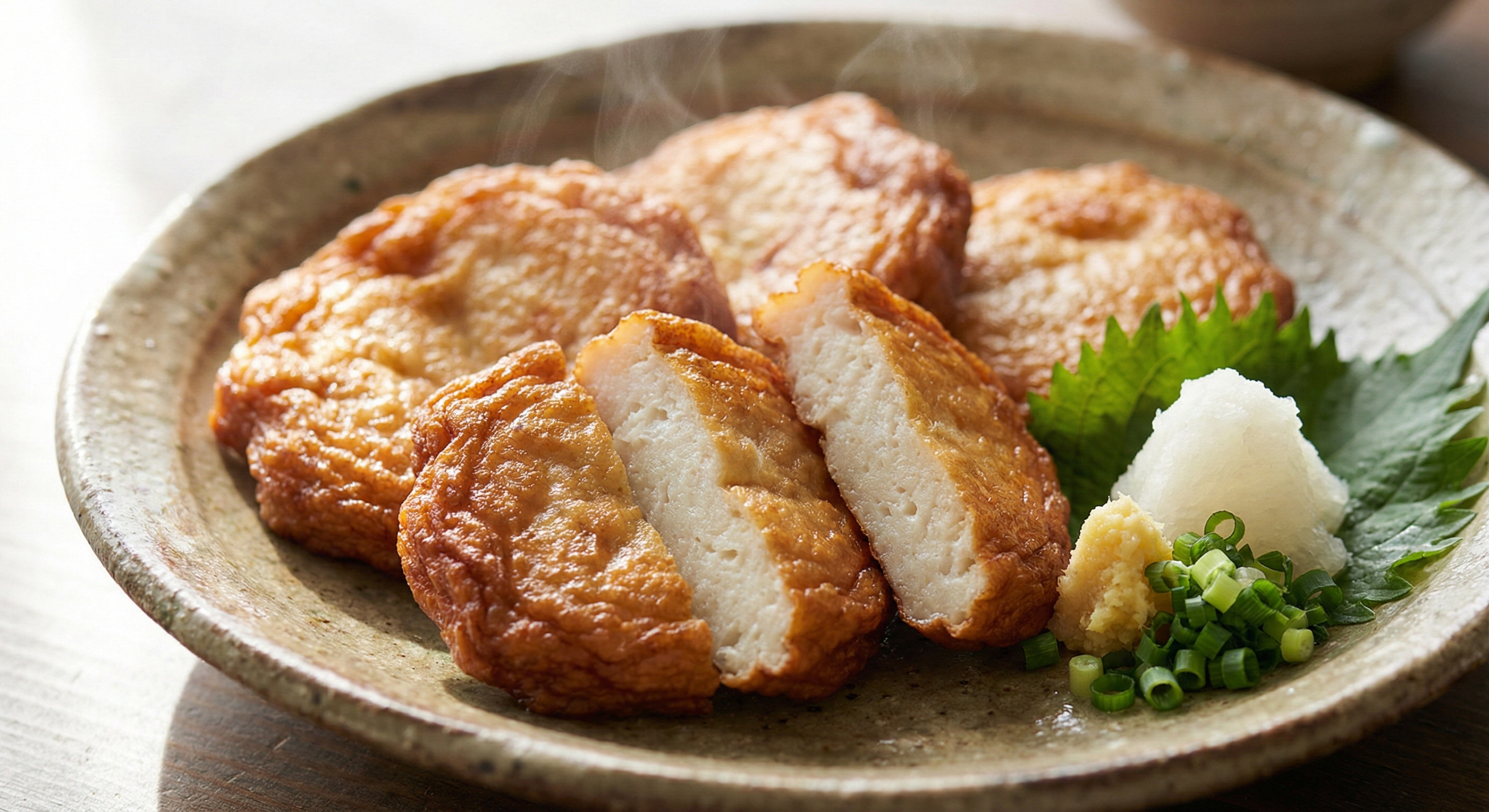 未利用魚で作ったさつま揚げ